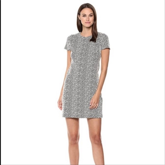 Calvin Klein Jacquard Ponté-Knit Sheath Dress 2 NEW WITH TAGS - Picture 2 of 11